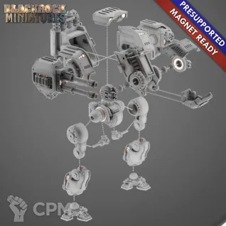 Описание картинки Ballistus Dreadnought от Saudad по цене 2 000руб | Свободный Рынок Миниатюр - СРМ