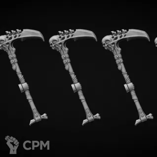 Описание картинки косы тип Reaper (правая рука) от LDBits по цене 547руб | Свободный Рынок Миниатюр - СРМ
