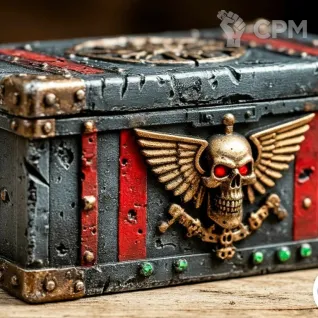 Описание картинки Warp Surge Crate: S — «Осколок Империума» от Onion Mink по цене 500руб | Свободный Рынок Миниатюр - СРМ