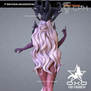Описание картинки Slaanesh от Три Ди Принт по цене 5 000руб | Свободный Рынок Миниатюр - СРМ