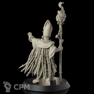 Описание картинки Trench Demonic Priest от Manufactorum76 по цене 200руб | Свободный Рынок Миниатюр - СРМ