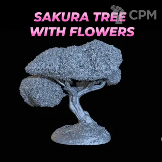 Описание картинки Sakura tree blossoms от Nathan Holn по цене 1 200руб | Свободный Рынок Миниатюр - СРМ