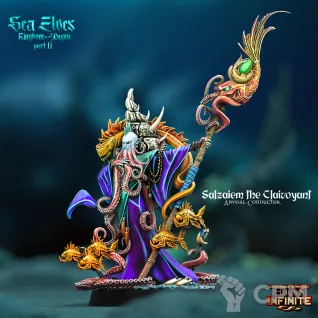 Описание картинки Salzaiem the Claivoyant, Abyssal Conductor от Troster по цене 350руб | Свободный Рынок Миниатюр - СРМ