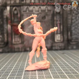 Описание картинки Dark Eldar Wyches Japan Style от 3Д печать миниатюр по цене 200руб | Свободный Рынок Миниатюр - СРМ