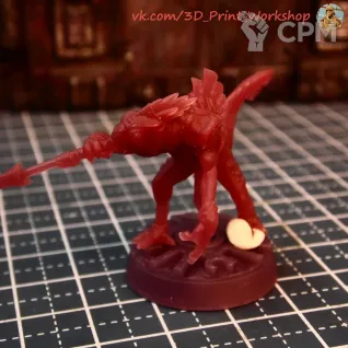 Описание картинки Chameleon Skinks от 3Д печать миниатюр по цене 200руб | Свободный Рынок Миниатюр - СРМ
