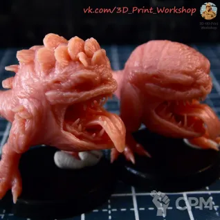 Описание картинки Gloomspite Gitz Squig Herd от 3Д печать миниатюр по цене 1 645руб | Свободный Рынок Миниатюр - СРМ