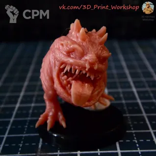 Описание картинки Gloomspite Gitz Squig Herd от 3Д печать миниатюр по цене 1 645руб | Свободный Рынок Миниатюр - СРМ
