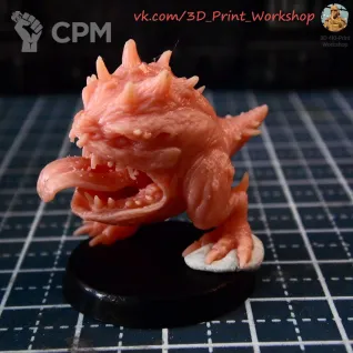 Описание картинки Gloomspite Gitz Squig Herd от 3Д печать миниатюр по цене 1 645руб | Свободный Рынок Миниатюр - СРМ