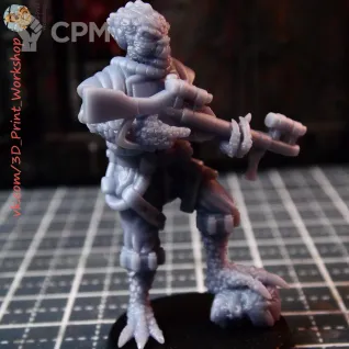 Описание картинки Star Wars Legion Trandoshan Bosk от 3Д печать миниатюр по цене 250руб | Свободный Рынок Миниатюр - СРМ