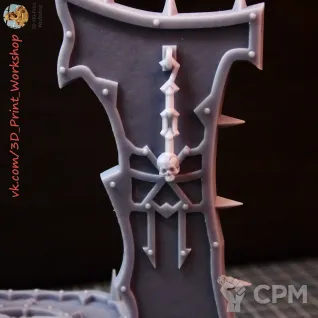 Описание картинки Blades of Khorne: Skull Altar от 3Д печать миниатюр по цене 2 507руб | Свободный Рынок Миниатюр - СРМ