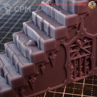 Описание картинки Blades of Khorne: Skull Altar от 3Д печать миниатюр по цене 2 507руб | Свободный Рынок Миниатюр - СРМ