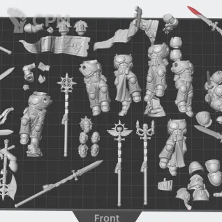 Описание картинки Sanguinary Guard от White Rhino по цене 999руб | Свободный Рынок Миниатюр - СРМ