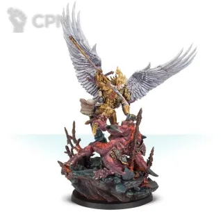 Описание картинки Sanguinius Primarch of the Blood Angels от Saudad по цене 2 500руб | Свободный Рынок Миниатюр - СРМ
