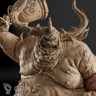 Описание картинки Great Unclean One Nurgle Фигурка (Warhammer) от GAS3TXD  по цене 4 900руб | Свободный Рынок Миниатюр - СРМ
