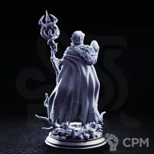 Описание картинки Drow Swamp Sorceress - Saratha от PocketSized Prints по цене 300руб | Свободный Рынок Миниатюр - СРМ