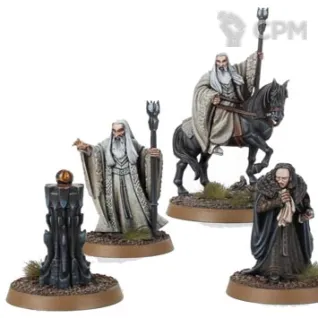 Описание картинки SARUMAN THE WHITE &amp; GRÍMA. от Серж по цене 1 000руб | Свободный Рынок Миниатюр - СРМ