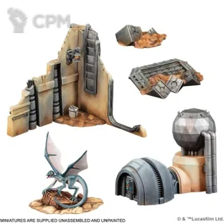 Описание картинки Star Wars: Legion - Galactic Battlefield Terrain Starter Set от StarkLogistics по цене 17 325руб | Свободный Рынок Миниатюр - СРМ