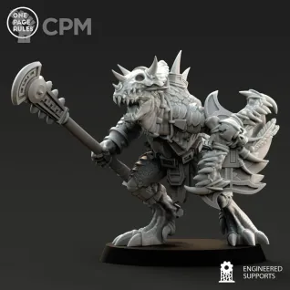 Описание картинки Saurus Guard (1 pcs) от 3Д печать миниатюр по цене 313руб | Свободный Рынок Миниатюр - СРМ