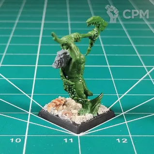 Описание картинки Savage Orc Boss от Каджит по цене 1 498руб | Свободный Рынок Миниатюр - СРМ