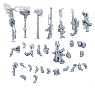 Описание картинки CAWDOR WEAPONS &amp; UPGRADES от Red Rooster по цене 463руб | Свободный Рынок Миниатюр - СРМ