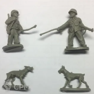 Описание картинки USMC War Dog Teams от  по цене 500руб | Свободный Рынок Миниатюр - СРМ