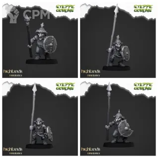 Описание картинки Steppe Goblins от 3DPrintClub по цене 83руб | Свободный Рынок Миниатюр - СРМ