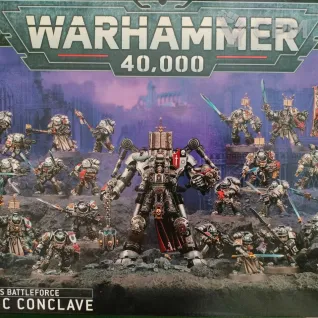 Описание картинки Battleforce: Sanctic Conclave от Donimo по цене 16 900руб | Свободный Рынок Миниатюр - СРМ