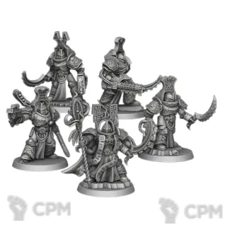 Описание картинки Scarab Occult Terminators от MrMetalHorror по цене 850руб | Свободный Рынок Миниатюр - СРМ