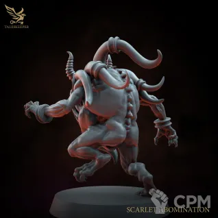 Описание картинки SCARLET ABOMINATIONS от Manufactorum76 по цене 1 500руб | Свободный Рынок Миниатюр - СРМ