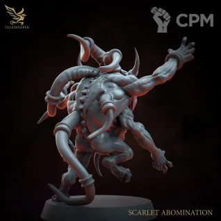Описание картинки SCARLET ABOMINATIONS от Manufactorum76 по цене 1 500руб | Свободный Рынок Миниатюр - СРМ