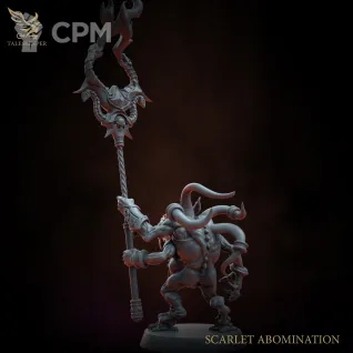 Описание картинки SCARLET ABOMINATIONS от Manufactorum76 по цене 1 500руб | Свободный Рынок Миниатюр - СРМ