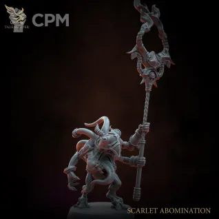 Описание картинки SCARLET ABOMINATIONS от Manufactorum76 по цене 1 500руб | Свободный Рынок Миниатюр - СРМ