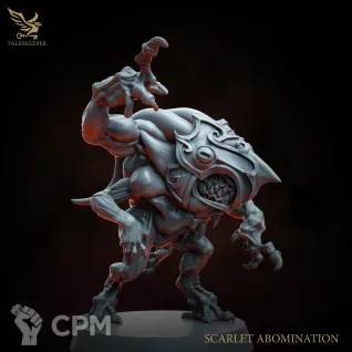 Описание картинки SCARLET ABOMINATIONS от Manufactorum76 по цене 1 500руб | Свободный Рынок Миниатюр - СРМ