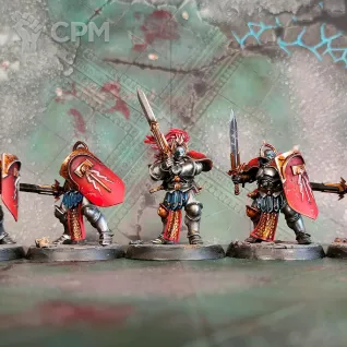 Описание картинки Stormcast Eternals Liberators x5 II от Каджит по цене 4 998руб | Свободный Рынок Миниатюр - СРМ