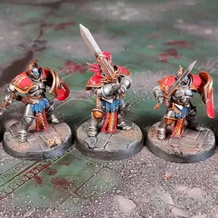 Описание картинки Stormcast Eternals Liberators x5 II от Каджит по цене 4 998руб | Свободный Рынок Миниатюр - СРМ
