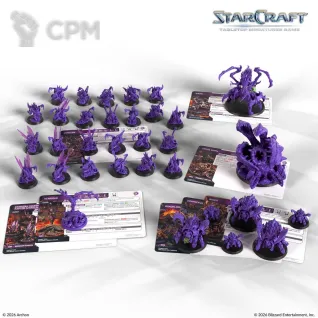 Описание картинки StarCraft: Two Player Starter Set Founders Edition (предзаказ) от Miniature Wargames по цене 21 950руб | Свободный Рынок Миниатюр - СРМ