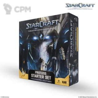 Описание картинки StarCraft: Protoss Starter Set Founders Edition (предзаказ) от Mini Wargame по цене 12 950руб | Свободный Рынок Миниатюр - СРМ