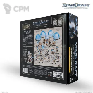 Описание картинки StarCraft: Protoss Starter Set Founders Edition (предзаказ) от Mini Wargame по цене 12 950руб | Свободный Рынок Миниатюр - СРМ