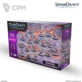 Описание картинки StarCraft: Zergling - Zerg - Expansion Set (предзаказ) от Mini Wargame по цене 4 950руб | Свободный Рынок Миниатюр - СРМ
