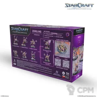Описание картинки StarCraft: Zergling - Zerg - Expansion Set (предзаказ) от Mini Wargame по цене 4 950руб | Свободный Рынок Миниатюр - СРМ