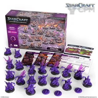 Описание картинки StarCraft: Zergling - Zerg - Expansion Set (предзаказ) от Mini Wargame по цене 4 950руб | Свободный Рынок Миниатюр - СРМ