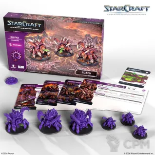 Описание картинки StarCraft: Roach - Zerg - Expansion Set (предзаказ) от Mini Wargame по цене 4 950руб | Свободный Рынок Миниатюр - СРМ