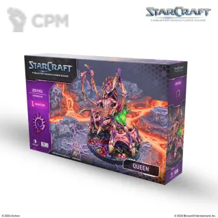 Описание картинки StarCraft: Queen - Zerg - Expansion Set (предзаказ) от Miniature Wargames по цене 3 495руб | Свободный Рынок Миниатюр - СРМ