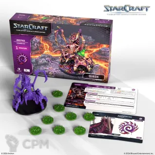 Описание картинки StarCraft: Queen - Zerg - Expansion Set (предзаказ) от Miniature Wargames по цене 3 495руб | Свободный Рынок Миниатюр - СРМ