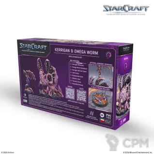 Описание картинки StarCraft: Kerrigan &amp; Omega Worm - Zerg - Hero Expansion Set (предзаказ) от Mini Wargame по цене 4 950руб | Свободный Рынок Миниатюр - СРМ