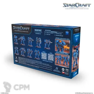 Описание картинки StarCraft: Marine - Terran - Expansion Set (предзаказ) от Mini Wargame по цене 4 950руб | Свободный Рынок Миниатюр - СРМ