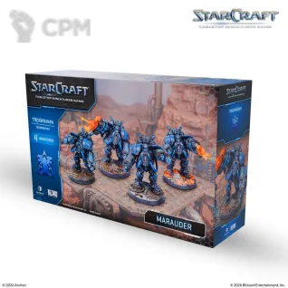 Описание картинки StarCraft: Marauder - Terran - Expansion Set (предзаказ) от Mini Wargame по цене 4 950руб | Свободный Рынок Миниатюр - СРМ