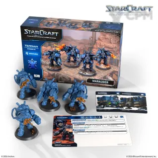 Описание картинки StarCraft: Marauder - Terran - Expansion Set (предзаказ) от Mini Wargame по цене 4 950руб | Свободный Рынок Миниатюр - СРМ