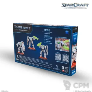 Описание картинки StarCraft: Medic - Terran - Expansion Set (предзаказ) от Miniature Wargames по цене 2 450руб | Свободный Рынок Миниатюр - СРМ