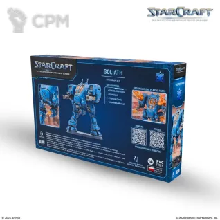 Описание картинки StarCraft: Goliath - Terran - Expansion Set (предзаказ) от Miniature Wargames по цене 4 950руб | Свободный Рынок Миниатюр - СРМ